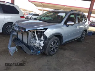 2022 Subaru Forester Limited with VIN JF2SKAPC0NH483301, listed as a IAAI auction lot 42463755 with 14,530 mi miles and . Bid and sale history available at DreamBid. Image 18.
