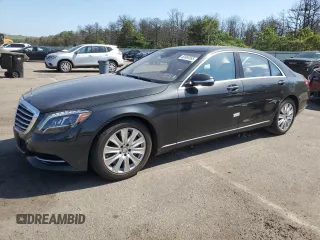 2015 Mercedes-Benz S 550 with VIN WDDUG8FB1FA096010, listed as a Copart auction lot 60868965 with 25,488 mi miles and Salvage title. Bid and sale history available at DreamBid. Image 1.