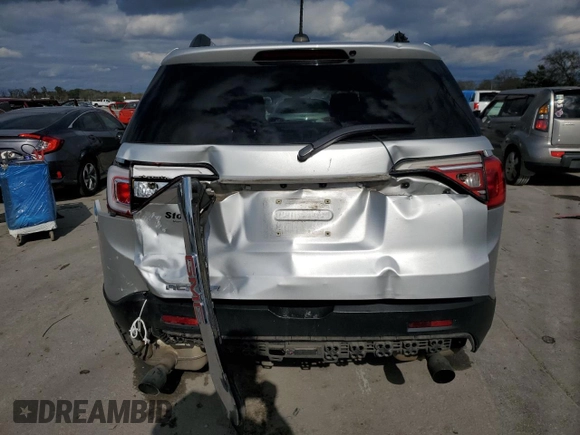 2018 GMC Acadia SLE with VIN 1GKKNLLS6JZ241894, listed as a Copart auction lot 80726594 with 118,449 mi miles and Salvage Title. Bid and sale history available at DreamBid. Image 6.