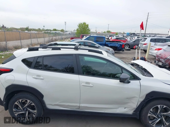 2024 Subaru Crosstrek Premium with VIN JF2GUADC0R8302580, listed as a IAAI auction lot 42087580 with 13,766 mi miles and . Bid and sale history available at DreamBid. Image 12.