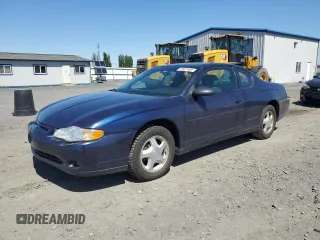 2000 Chevrolet Monte Carlo SS z VIN 2G1WX12K2Y9300241, wystawiony jako Copart lot #55601585 z przebiegiem 189 881 mil mil oraz Szkody całkowita. Historia ofert i sprzedaży dostępna na DreamBid. Obrazek 1.
