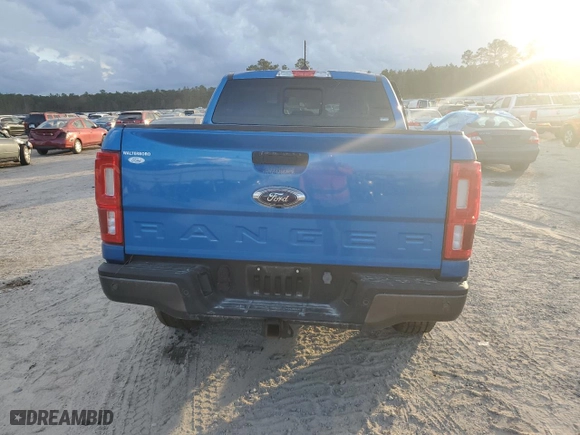 2022 Ford Ranger XL with VIN 1FTER4EH5NLD10524, listed as a Copart auction lot 85647094 with 20,250 mi miles and Salvage Title. Bid and sale history available at carsss.com. Image 6.