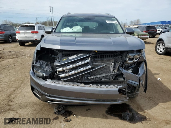 2019 Volkswagen Atlas SE with VIN 1V2XR2CA2KC518325, listed as a Copart auction lot 53628415 with 62,298 mi miles and Clean title. Bid and sale history available at DreamBid. Image 5.