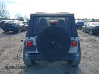 2003 Jeep Wrangler X with VIN 1J4FA39S33P363153, listed as a IAAI auction lot 41584805 with 160,676 mi miles. Bid and sale history available at carsss.com. Image 17.