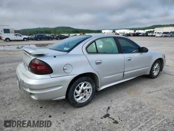 2004 Pontiac Grand Am SE1 with VIN 1G2NF52E74M687538, listed as a Copart auction lot 60922655 with 139,795 mi miles and Salvage title. Bid and sale history available at DreamBid. Image 3.