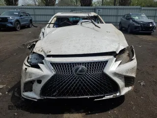 2018 Lexus LS 500 with VIN JTHC51FF8J5004560, listed as a Copart auction lot 55219535 with Not Provided miles and Salvage Title. Bid and sale history available at DreamBid. Image 5.