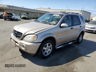 2003 Mercedes-Benz M-Class 3.7L with VIN 4JGAB57E33A414848, listed as a Copart auction lot 71852744 with 115,530 mi miles and Salvage Title. Bid and sale history available at carsss.com. Image 1.