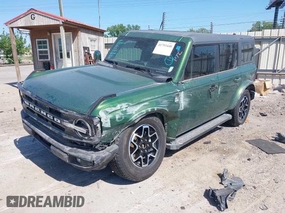 2023 Ford Bronco z VIN 1FMEE5BP5PLB89313, wystawiony jako IAAI lot #41793440 z przebiegiem 40 903 mil mil oraz . Historia ofert i sprzedaży dostępna na DreamBid. Obrazek 18.
