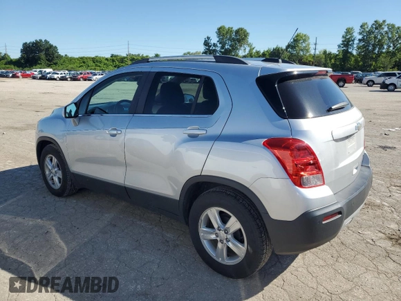 2015 Chevrolet Trax LT with VIN 3GNCJLSB9FL175263, listed as a Copart auction lot 60866654 with 127,134 mi miles and Salvage Title. Bid and sale history available at carsss.com. Image 2.