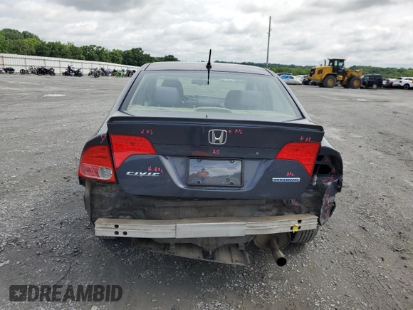 2006 Honda Civic z VIN JHMFA362X6S021709, wystawiony jako Copart lot #58957005 z przebiegiem 228 757 mil mil oraz Szkoda całkowita • Salvage title. Historia ofert i sprzedaży dostępna na DreamBid. Obrazek 6.