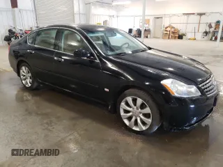 2007 Infiniti M x with VIN JNKAY01F37M452283, listed as a Copart auction lot 50053285 with 199,225 mi miles and Salvage Title. Bid and sale history available at carsss.com. Image 4.