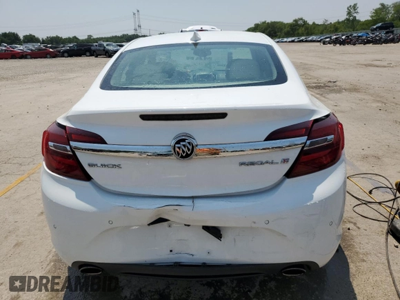 2015 Buick Regal Premium I with VIN 2G4GN5EX2F9258307, listed as a Copart auction lot 60461115 with 128,307 mi miles and Salvage title. Bid and sale history available at DreamBid. Image 6.