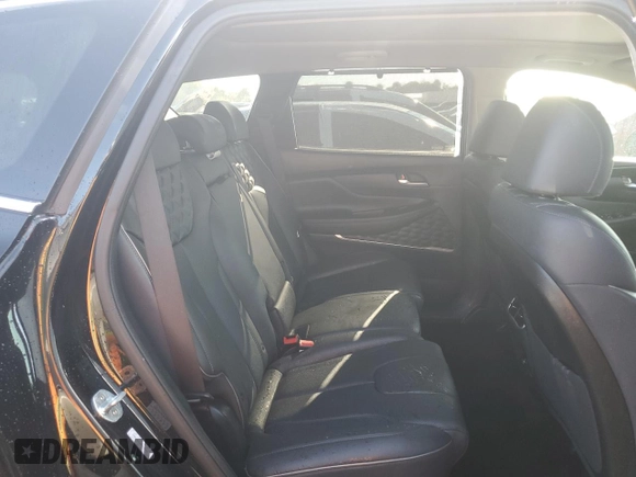 2022 Hyundai Santa Fe Hybrid SEL Premium with VIN KM8S3DA10NU018654, listed as a Copart auction lot 73786674 with 0 mi miles and Non Repairable. Bid and sale history available at carsss.com. Image 11.