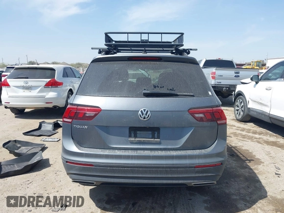 2021 Volkswagen Tiguan S with VIN 3VV1B7AX6MM027114, listed as a IAAI auction lot 41778035 with 81,075 mi miles and . Bid and sale history available at DreamBid. Image 15.