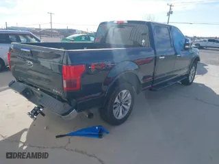 2018 Ford F-150 XL with VIN 1FTFW1E19JFE70770, listed as a IAAI auction lot 41571709 with 57,099 mi miles. Bid and sale history available at carsss.com. Image 4.