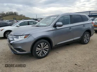 2020 Mitsubishi Outlander ES z VIN JA4AZ3A3XLZ017208, wystawiony jako Copart lot #54759655 z przebiegiem 98 841 mil mil oraz Szkoda całkowita • Salvage title. Historia ofert i sprzedaży dostępna na DreamBid. Obrazek 1.