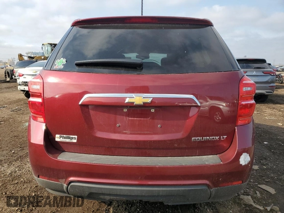 2016 Chevrolet Equinox LT with VIN 2GNALCEK5G1139683, listed as a Copart auction lot 52798765 with 120,515 mi miles and Salvage Title. Bid and sale history available at carsss.com. Image 6.