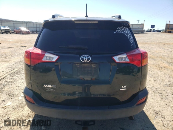 2015 Toyota RAV4 LE with VIN 2T3BFREV5FW280549, listed as a Copart auction lot 43728965 with 221,160 mi miles and Salvage Title. Bid and sale history available at DreamBid. Image 6.