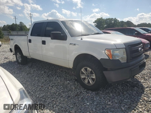 2014 Ford F-150 XL with VIN 1FTFW1EF6EFD12520, listed as a Copart auction lot 57326585 with 229,148 mi miles and Salvage title. Bid and sale history available at DreamBid. Image 4.