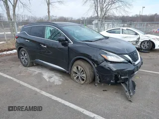 2020 Nissan Murano SV with VIN 5N1AZ2BSXLN158000, listed as a IAAI auction lot 41290253 with 80,239 mi miles and . Bid and sale history available at DreamBid. Image 1.