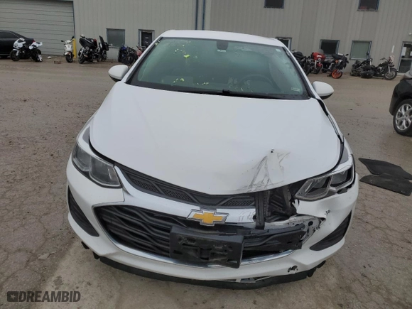 2019 Chevrolet Cruze LS with VIN 1G1BC5SM2K7111598, listed as a Copart auction lot 44156555 with 108,801 mi miles and Salvage Title. Bid and sale history available at carsss.com. Image 5.
