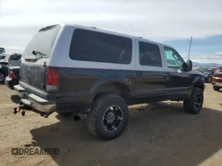 2003 Ford Excursion XLT with VIN 1FMSU41F63EA91902, listed as a Copart auction lot 50098155 with 252,972 mi miles and Salvage title. Bid and sale history available at DreamBid. Image 3.