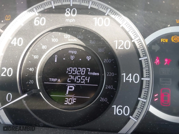 2015 Honda Accord Sedan EX-L with VIN 1HGCR2F86FA104086, listed as a IAAI auction lot 41395174 with 199,287 mi miles. Bid and sale history available at carsss.com. Image 15.