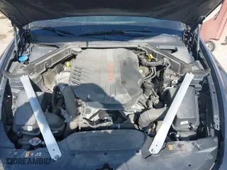 2018 Kia Stinger GT with VIN KNAE35LCXJ6035589, listed as a IAAI auction lot 41518175 with 1 mi miles. Bid and sale history available at carsss.com. Image 10.