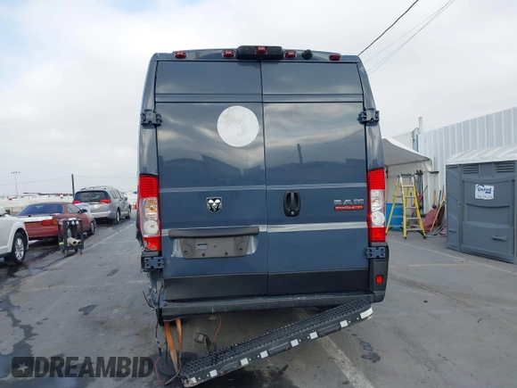 2021 Ram ProMaster Cargo with VIN 3C6MRVJG0ME579978, listed as a IAAI auction lot 42084178 with 26,793 mi miles and . Bid and sale history available at carsss.com. Image 16.