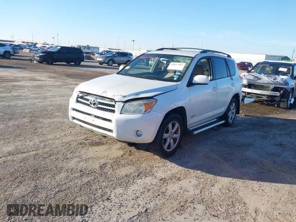 2007 Toyota RAV4 Limited with VIN JTMZD31V275050998, listed as a IAAI auction lot 41657967 with 217,646 mi miles. Bid and sale history available at carsss.com. Image 2.