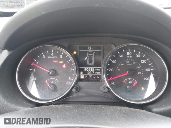 2012 Nissan Rogue S with VIN JN8AS5MV0CW393733, listed as a IAAI auction lot 42622998 with 190,585 mi miles and . Bid and sale history available at DreamBid. Image 7.