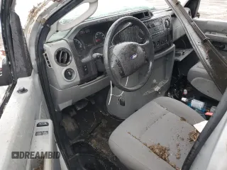 2009 Ford Econoline Cargo Commercial with VIN 1FTNE14W69DA78011, listed as a Copart auction lot 52593765 with 29,787 mi miles and Salvage Title. Bid and sale history available at DreamBid. Image 8.