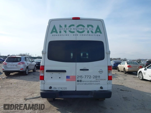 2017 Nissan NV Cargo SV z VIN 1N6BF0LY7HN811735, wystawiony jako IAAI lot #41225750 z przebiegiem 136 963 mil mil oraz . Historia ofert i sprzedaży dostępna na DreamBid. Obrazek 15.