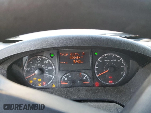 2017 Ram ProMaster Cargo with VIN 3C6TRVAG4HE523981, listed as a Copart auction lot 82538424 with 205,494 mi miles and Salvage Title. Bid and sale history available at DreamBid. Image 9.