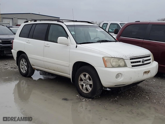 2002 Toyota Highlander with VIN JTEGF21A220035055, listed as a Copart auction lot 81856254 with 182,583 mi miles and Clean Title. Bid and sale history available at carsss.com. Image 4.
