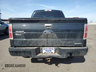 2012 Ford F-150 XL with VIN 1FTFX1EF1CFC21049, listed as a Copart auction lot 47586835 with 155,949 mi miles and Salvage Title. Bid and sale history available at carsss.com. Image 6.