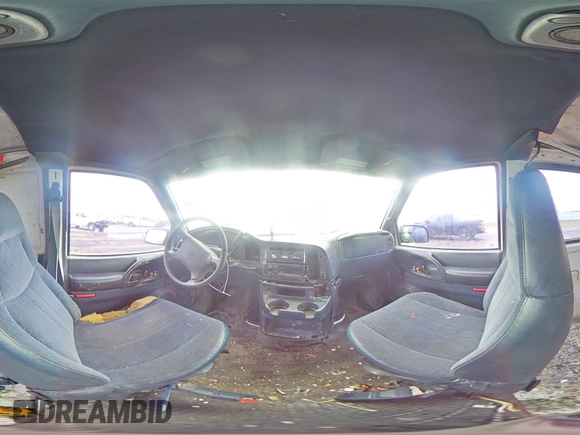 1997 Chevrolet Astro Cargo Van with VIN 1GCDM19W8VB203121, listed as a Copart auction lot 46474715 with 0 mi miles and Salvage Title. Bid and sale history available at carsss.com. Image 14.