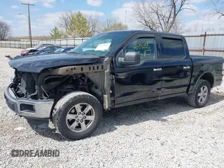 2018 Ford F-150 XL with VIN 1FTEW1E51JFC19191, listed as a IAAI auction lot 41919055 with 87,367 mi miles. Bid and sale history available at carsss.com. Image 6.