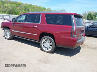 2018 Cadillac Escalade ESV Platinum z VIN 1GYS4KKJXJR270598, wystawiony jako IAAI lot #42238452 z przebiegiem 60 194 mil mil oraz . Historia ofert i sprzedaży dostępna na DreamBid. Obrazek 3.