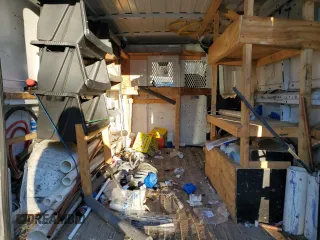 2017 Ram ProMaster Cargo with VIN 3C6TRVAG4HE523981, listed as a Copart auction lot 82538424 with 205,494 mi miles and Salvage Title. Bid and sale history available at DreamBid. Image 10.