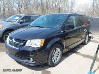 2018 Dodge Grand Caravan SXT with VIN 2C4RDGCG6JR249424, listed as a IAAI auction lot 41868778 with 90,156 mi miles. Bid and sale history available at carsss.com. Image 2.