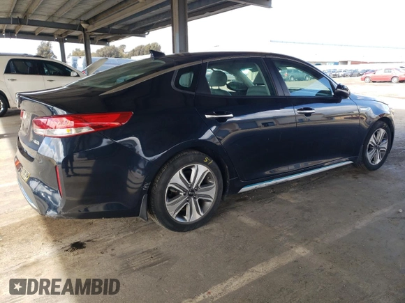 2017 Kia Optima EX z VIN KNAGV4LD3H5010779, wystawiony jako Copart lot #49515185 z przebiegiem 87 912 mil mil oraz Szkoda całkowita • Salvage title. Historia ofert i sprzedaży dostępna na DreamBid. Obrazek 3.