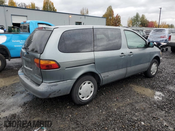 2000 Toyota Sienna CE with VIN 4T3GF19C6YU223277, listed as a Copart auction lot 78851224 with 229,405 mi miles and Salvage Title. Bid and sale history available at carsss.com. Image 3.