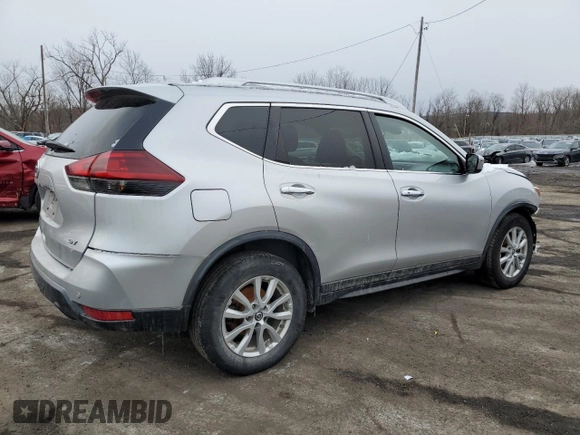 2019 Nissan Rogue SV with VIN KNMAT2MT4KP547147, listed as a Copart auction lot 45005765 with 187,364 mi miles and Salvage Title. Bid and sale history available at DreamBid. Image 3.