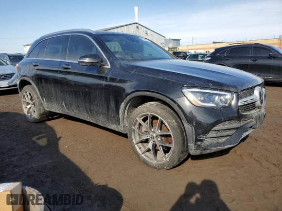 2021 Mercedes-Benz GLC with VIN W1N0G8EB2MV300547, listed as a Copart auction lot 47846115 with 109,899 mi miles and Clean Title. Bid and sale history available at carsss.com. Image 4.
