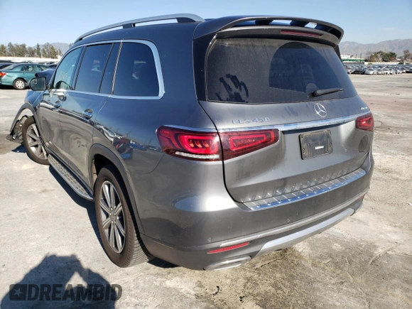 2020 Mercedes-Benz GLS with VIN 4JGFF5KE9LA219077, listed as a Copart auction lot 70903252 with 65,907 mi miles. Bid and sale history available at carsss.com. Image 2.