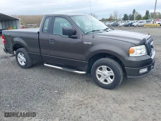 2005 Ford F-150 XL with VIN 1FTRF12215KB97962, listed as a IAAI auction lot 42000415 with 1 mi miles. Bid and sale history available at carsss.com. Image 1.