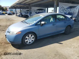 2008 Honda Civic LX с VIN 2HGFA16508H527853, выставлен на аукционе Copart как лот 58118785 с пробегом 113 014 миль миль и Списание • Salvage title. История ставок и продаж доступна на DreamBid. Изображение 1.