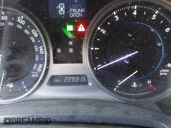 2008 Lexus IS 250 with VIN JTHBK262482074995, listed as a IAAI auction lot 42262084 with 229,315 mi miles and . Bid and sale history available at DreamBid. Image 7.