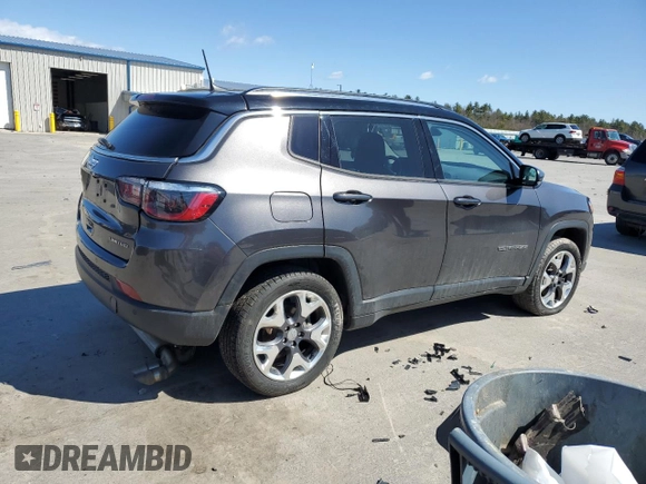 2021 Jeep Compass Limited с VIN 3C4NJDCB3MT503926, выставлен на аукционе Copart как лот 53056915 с пробегом 64 720 миль миль и Списание • Salvage title. История ставок и продаж доступна на DreamBid. Изображение 3.